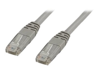 X-Shield - Koblingskabel - RJ-45 (hann) til RJ-45 (hann) - 2 m - UTP - CAT 6 - halogenfri, formstøpt - grå PC tilbehør - Kabler og adaptere - Nettverkskabler