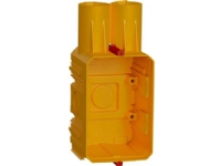 LK FUGA Air Inbyggd låda 112 modul utan lock (Bulk) gul – (100 st.)