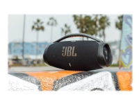 JBL Boombox 3 – Boombox-högtalare – för bärbar användning – trådlös – Bluetooth – 3-vägs – svart