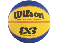 Wilson FIBA 3X3 Replica Basketball Ball WTB1033XB blå-gul (08083) Sport & Trening - Sportsutstyr - Basketball