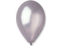 Gemar Metallic Silver Ballonger, GM120, 33 cm, 50 st.