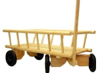 Malimas stigevogn i træ