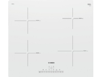 Bosch Serie 4 PUE612FF1J – Induktionshäll – 4 kokplattor – Fördjupning – bredd: 56 cm – djup: 49 cm – vit – ramlös