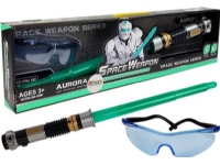 Bilde av Lean Sport Space Toys Lightsaber Turquoise Protective Glasses Sound