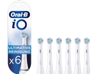 Oral-B iO Series Ultimate Clean Tannbørstehoveder - Hvit - 6-pak Helse - Tannhelse - Tannbørstehoder