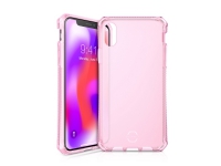 ITSKINS Spectrum Clear Antimicrobial – Baksidesskydd för mobiltelefon – termoplastisk polyuretan (TPU) Impacthane – Light Pink – 6.1 – för Apple iPhone XR