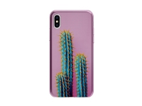 ITSKINS AVANA-skydd för iPhone XS / X®. Rosa med kaktusar