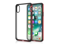 ITSKINS HYBRID EDGE cover til iPhone XS / X®. Rød og sort