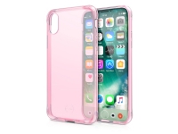 ITSKINS NANO // GEL Zero Gel – Baksidesskydd för mobiltelefon – termoplastisk polyuretan (TPU) Impacthane – transparent Light Pink – 5.8 – för Apple iPhone X XS