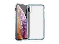 ITSKINS NANO ICE-skydd för iPhone XS / X®. Ljusblå och transparent