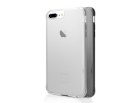 ITSKINS NANO DUO cover til iPhone 8 Plus / 7 Plus / 6s Plus / 6 Plus®. Sort og gennemsigtig