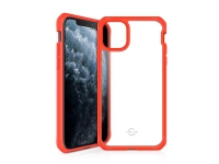 ITSKINS HYBRID SOLID-skydd för iPhone 11 Pro Max / XS Max®. Korall och transparent