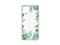 ITSKINS AVANA cover til iPhone 11 Pro Max / XS Max®. Gennemsigtigt med grønne eksotiske blade