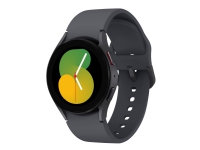 Samsung Galaxy Watch5 – 44 mm – grafitt – smartklokke med sportsbånd – display 1.4 – 16 GB – NFC, Wi-Fi, Bluetooth – 33.5 g