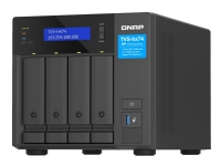 QNAP TVS-H474 - NAS-server - 4 brønner - SATA 6Gb/s - RAID RAID 0, 1, 5, 6, 10, JBOD, RAID TP, TM - RAM 8 GB - Gigabit Ethernet / 2.5 Gigabit Ethernet - iSCSI støtte PC-Komponenter - Harddisk og lagring - NAS