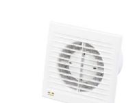 Duka ventilator El 600 - ABS, Hvid, Ø100 mm, Standard Ventilasjon & Klima - Baderomsventilator
