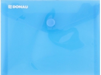 Donau DONAU konvoluttmappe med trykklås, PP, A6, 180 mikron, blå Arkivering - Elastikmapper & Chartekker - Andre