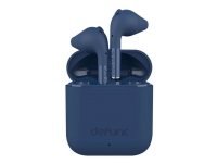 Bilde av Defunc True Go Slim - True Wireless-hodetelefoner Med Mikrofon - I øret - Bluetooth - Blå