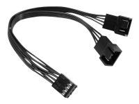 Inter-Tech - Viftestrømsplitter - 4-pins PWM (hunn) til 4-pins PWM (hann) - 15 cm PC tilbehør - Kabler og adaptere - Datakabler