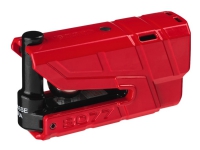 Bilde av Abus Granit Detecto Xplus 8077 - Brake Disk Lock - Nøkkel, Elektronisk - Rød