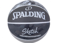 Spalding Spalding Sketch Jump Ball 84382Z svart 7 Sport & Trening - Sportsutstyr - Basketball