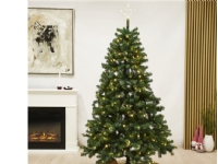 Juletræ kunstig PVC ASKE, Klasse B+, 180x118 cm m/LED NORDIC WINTER (780-135)