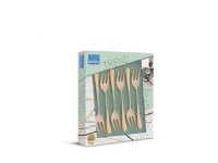 Austin 1410 - 6 Cake Forks in trend box- gold Kjøkkenutstyr - Bestikk