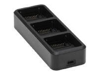 DJI – Batteriladdare – 3 x batterier laddas – 100 Watt – 5 A – 3 utdatakontakter (Mavic intelligent flygbatterianslutning)