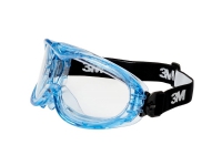 Bilde av 3m Fahrenheit Fheit Beskyttelsesbriller Med Fuldt Udsyn Med Antirids-beskyttelse Blå , Sort En 166 Din 166