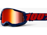 100 % Goggles 100 % TAP AV 2 VEKT (Red Mirror Anti-Fog, LT 38%+/-5%) (NY) Sport & Trening - Ski/Snowboard - Ski briller