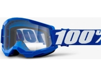 Bilde av 100 % Beskyttelsesbriller 100 % Strata 2 BlÅ (klar Anti-tåkelinse, Lt 88 %-92 %) (ny)