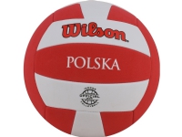 Volleyball Wilson Super Soft Play VB Polen Offisiell størrelse Hvit Rød WTH90118XBPO (5) Utendørs lek - Lek i hagen - Fotballmål