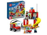 LEGO City 60375 Brandstation och brandbil