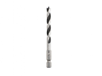 kwb 513905, Drill, 5 mm, 60 mm, Løvtre, Mykt tre, 6,35 mm, 5 cm