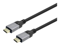 VivoLink – USB-kabel – 24 pin USB-C (hane) till 24 pin USB-C (hane) – USB 3.2 Gen 1 – 5 – 20 V – 5 A – 4 m – USB-strömförsörjning (100W) 4K60Hz UHD support – svart