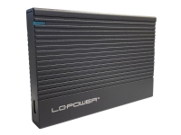 LC-POWER USB3.2 C-hus for 2,5 SSD for en 2,5 HDD/SSD, USB3.2 Gen 2x1 PC-Komponenter - Harddisk og lagring - Skap og docking
