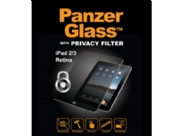 PanzerGlass with Privacy Filter – Skärmskydd för surfplatta – med sekretessfilter – för Apple iPad (3:e generationen)  iPad 2  iPad with Retina display (4:e generation)