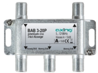 Axing BAB 3-20P Kabelkniv 5 – 1218 MHz Grå A 20 dB F