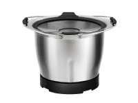Moulinex XF38AE10, Bolle, 0,8 l, Sort, Rustfritt stål, Glass, Metall, Silikon, i-Companion, Companion, Companion XL HF805, Companion XL HF806, 180 mm