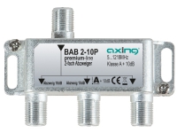 Axing BAB 2-10P Kabel-TV-adapter 2x 5 – 1218 MHz