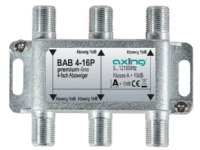 Axing BAB 4-16P Kabel-TV-delare 4-faldig 5 – 1218 MHz