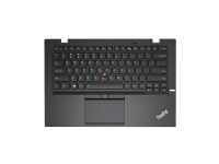 Lenovo 00HT309 Underhölje + tangentbord Dansk Tangentbord med bakgrundsbelysning Lenovo ThinkPad X1 Carbon Gen 3