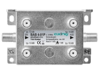 Axing BAB 4-01P Kabel-TV-avdelare 4-faldig 5 – 1218 MHz