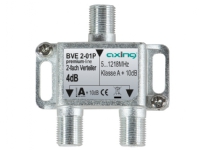 Axing BVE 2-01P Kabelkniv 5 – 1218 MHz Rostfritt stål Hona/Hona A+ 10 dB