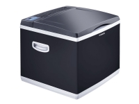 Dometic CoolFun CK 40D HYBRID - Bærbart kjøleskap / fryser - portabel - bærbar - bredde: 52 cm - dybde: 51 cm - høyde: 45 cm - 38 liter - svart / sølv