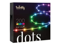 Twinkly Dots - Stringlys - LED - klasse G - RGB-lys - gjennomsiktig Belysning - Annen belysning - Lyslenker