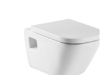 LAUFEN Roca Gap Rimless sampak - Rimless hængeskål og hvid toiletsæde med Soft Close funktion. Boltafstand: 180 mm. Rørlegger artikler - Baderommet - Toalettseter