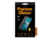 PanzerGlass Case Friendly - Skjermbeskyttelse for mobiltelefon - glass - rammefarge svart - for Nokia 3.4 Tele & GPS - Mobilt tilbehør - Skjermbeskyttelse