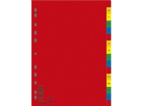 Donau DONAU skillevegger, PP, A4, 230x297mm, A-Z, 16 kort, blanding av farger