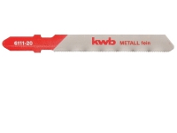 kwb 611120, Figursågblad, Metallplåt, Snabbstål (HSS), Orange, Rostfritt stål, 0,7 mm, 7,6 cm